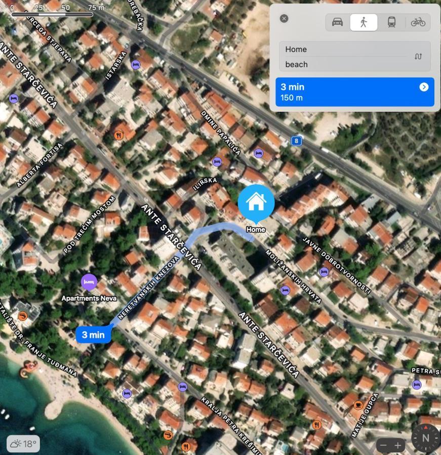 Villa Lory Makarska Exteriör bild